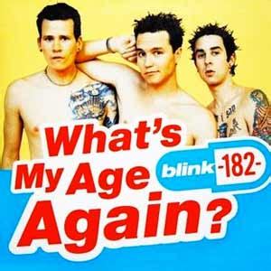 Blink-182: What's My Age Again: Directed by Marcos Siega. With Blink-182, Travis Barker, Tom DeLonge, Rick DeVoe. A music video for Blink-182's song 'What's My Age Again'. 